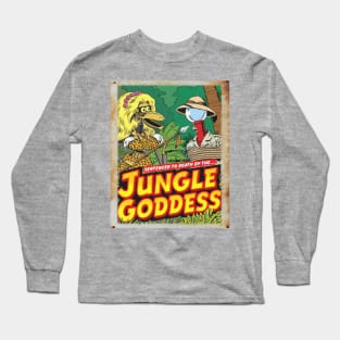 Mystery Science Rusty Barn Sign 3000 - Jungle Goddess Long Sleeve T-Shirt